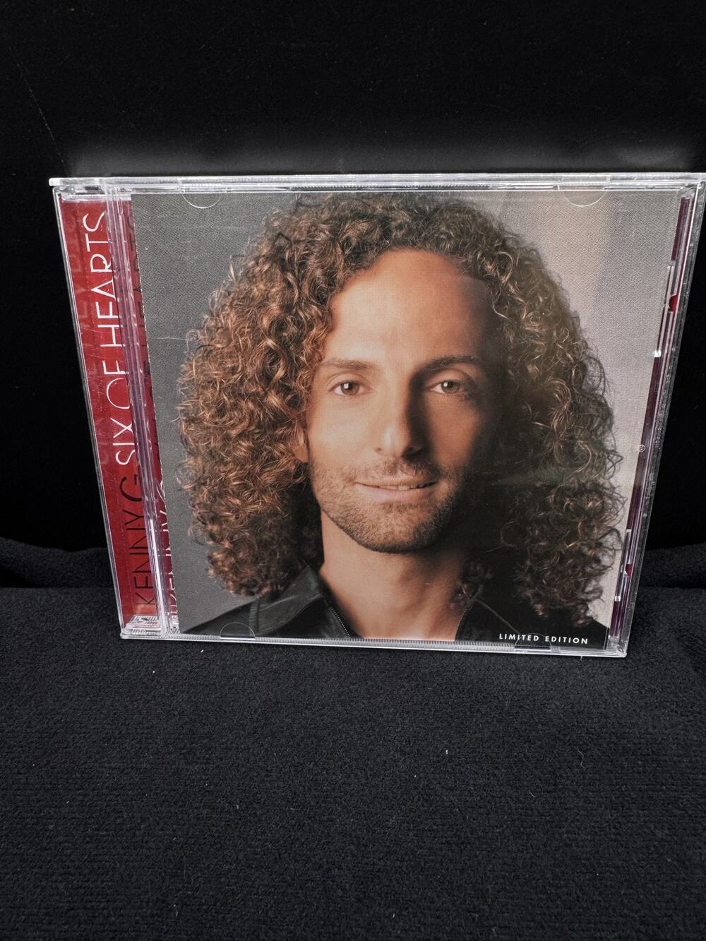 Kenny G Six of Hearts Audio CD 1997 Arista Jazz Limited Edition Picture Sleeve
